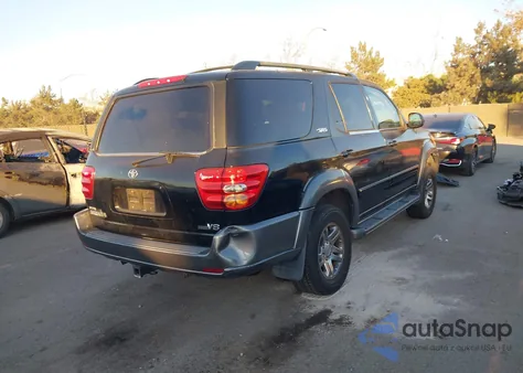 2004 Toyota Sequoia Sr5 V8 z USA, uszkodzony, nr VIN 5TDZT34A44S221736